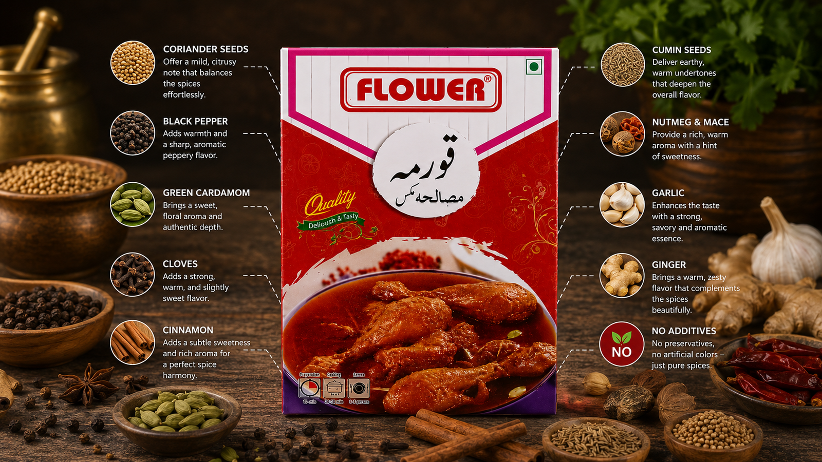 Flower Qourma Masla