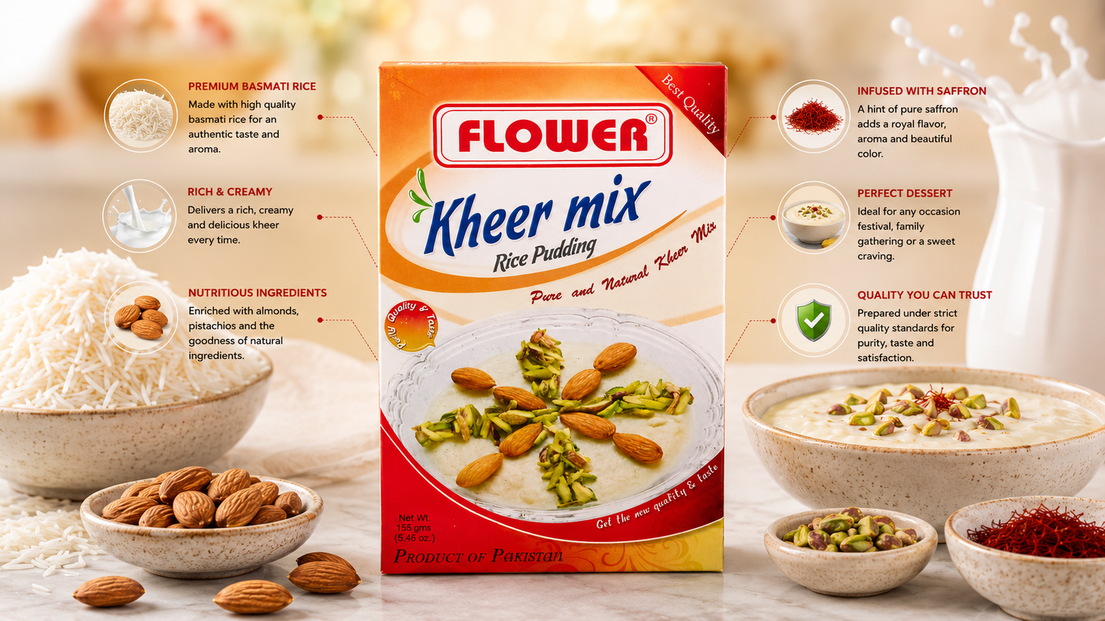 Rice Pudding Kher Mix